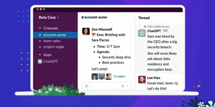 Slack Announces their own ChatGPT App Integration 13 Slack Chatgpt Integration